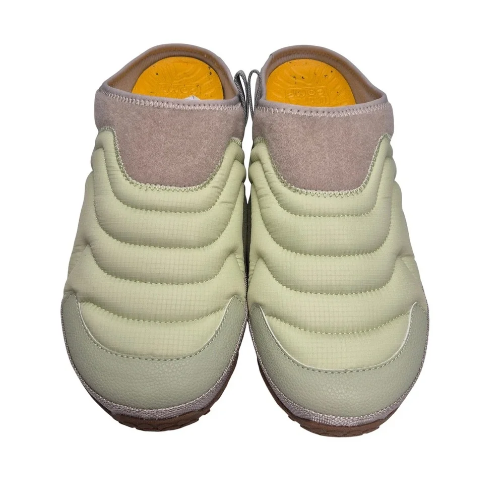 Teva ReEmber Terrain Slip On Quilted Light Sage Green Mules Shoes Men's Size 12